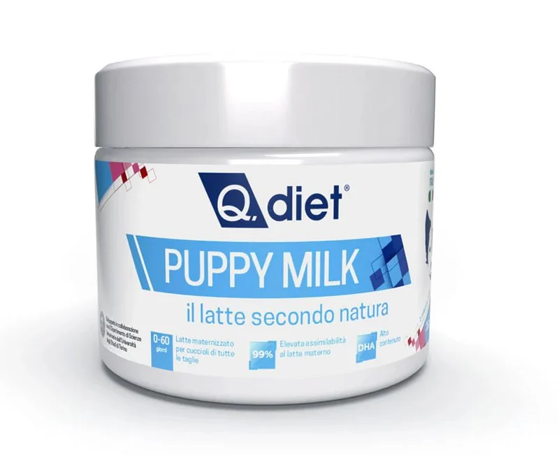 Q.DIET CANE PUPPY MILK 250 GR