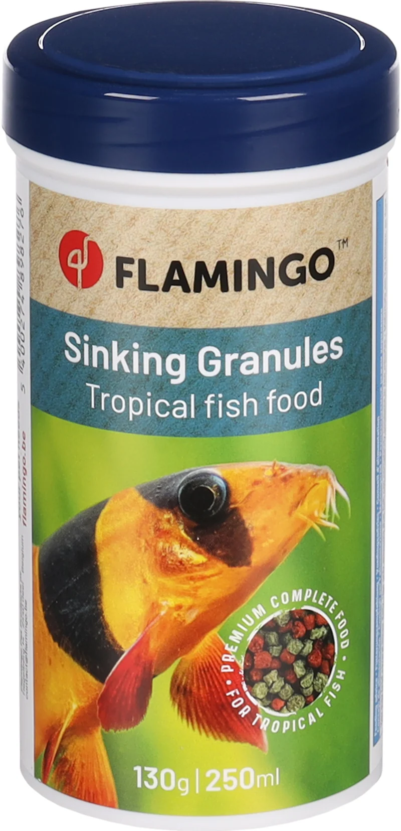 FLAMINGO PESCI MANGIME GRANULARE PER PESCI TROPICALI 250 ML