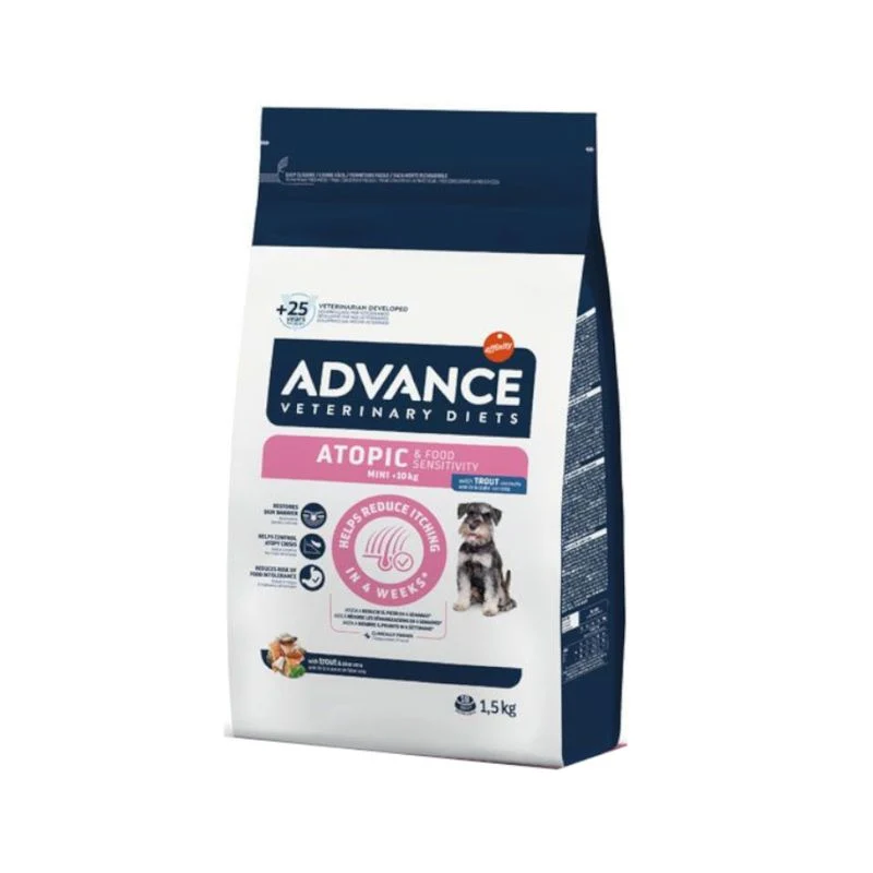 Advance Atopic Mini Trout - Cani Problemi Cutanei - 1,5 kg