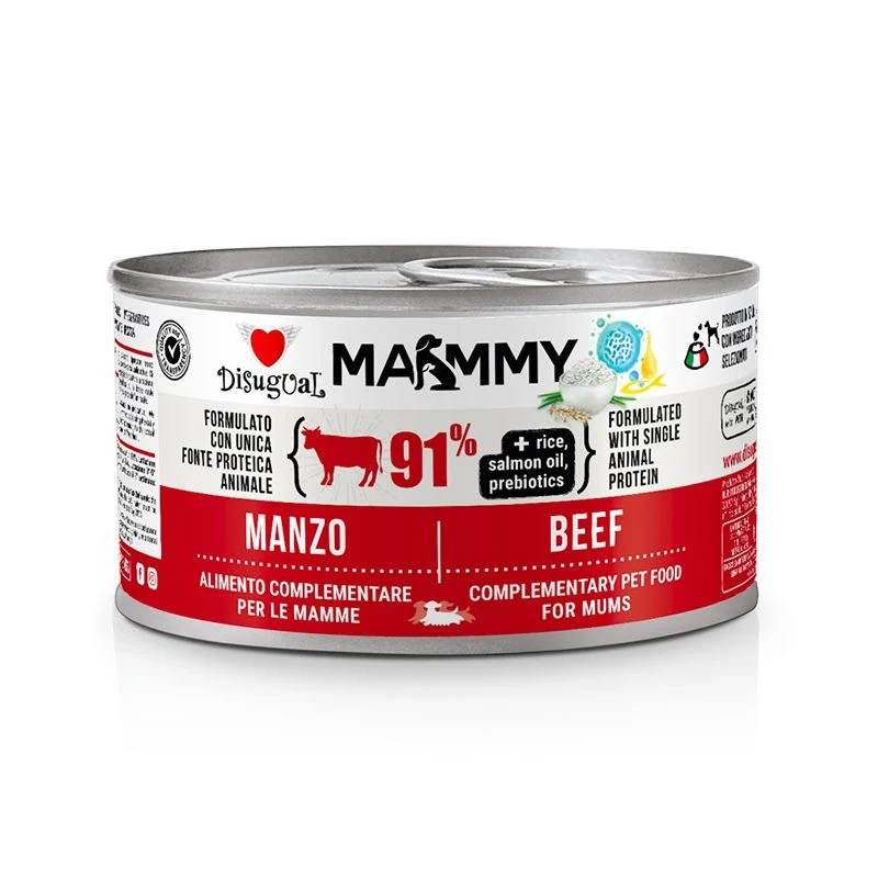 Disugual Cane Mammy Monoproteico Manzo Lattina 150 g