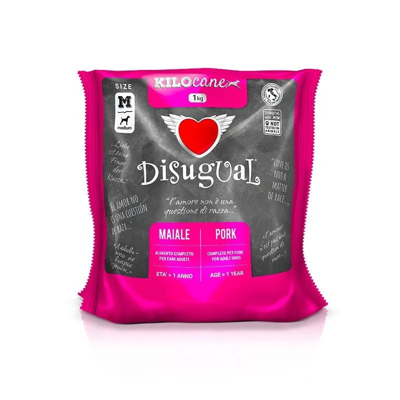 Disugual Cane Adulto Medium Maiale 1 kg