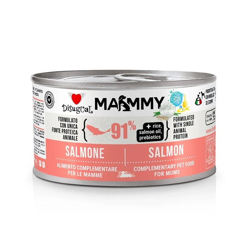 Disugual Cane Mammy Monoproteico Salmone Lattina 150 g