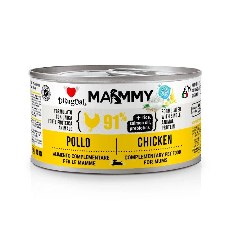 Disugual Cane Mammy Monoproteico Pollo Lattina 150 g