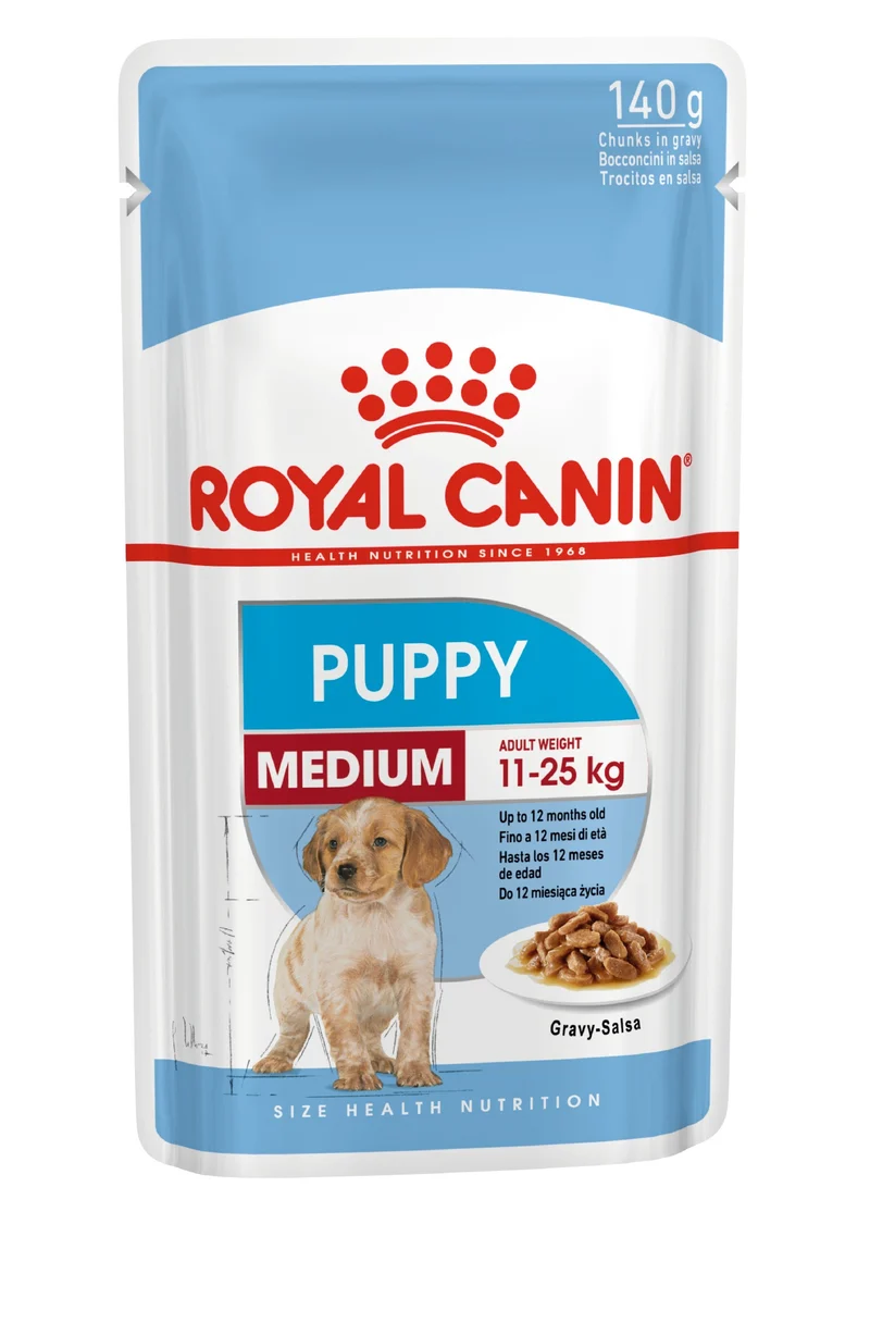 Royal Canin Cane Medium Puppy Busta 140 g
