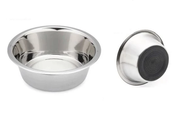LEO PET CIOTOLA IN ACCIAIO INOX ANTISCIVOLO 1,8 LT