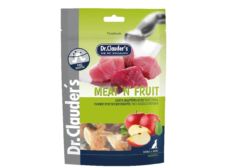 DR. CLAUDER'S CANE SNACK MEAT'N'FRUIT ADULTO POLLO & MELA 80 GR