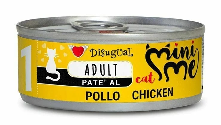 Disugual Gatto Minime (1) Adulto Pollo Lattina 85 g