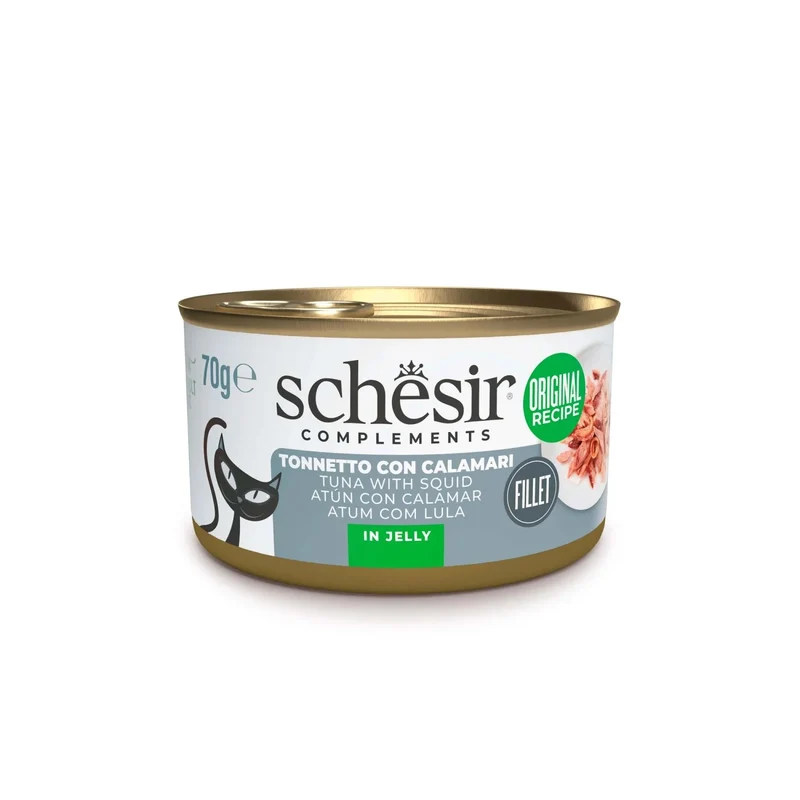 Schesir Gatto Adulto Tonnetto e Calamari in Jelly 70 g