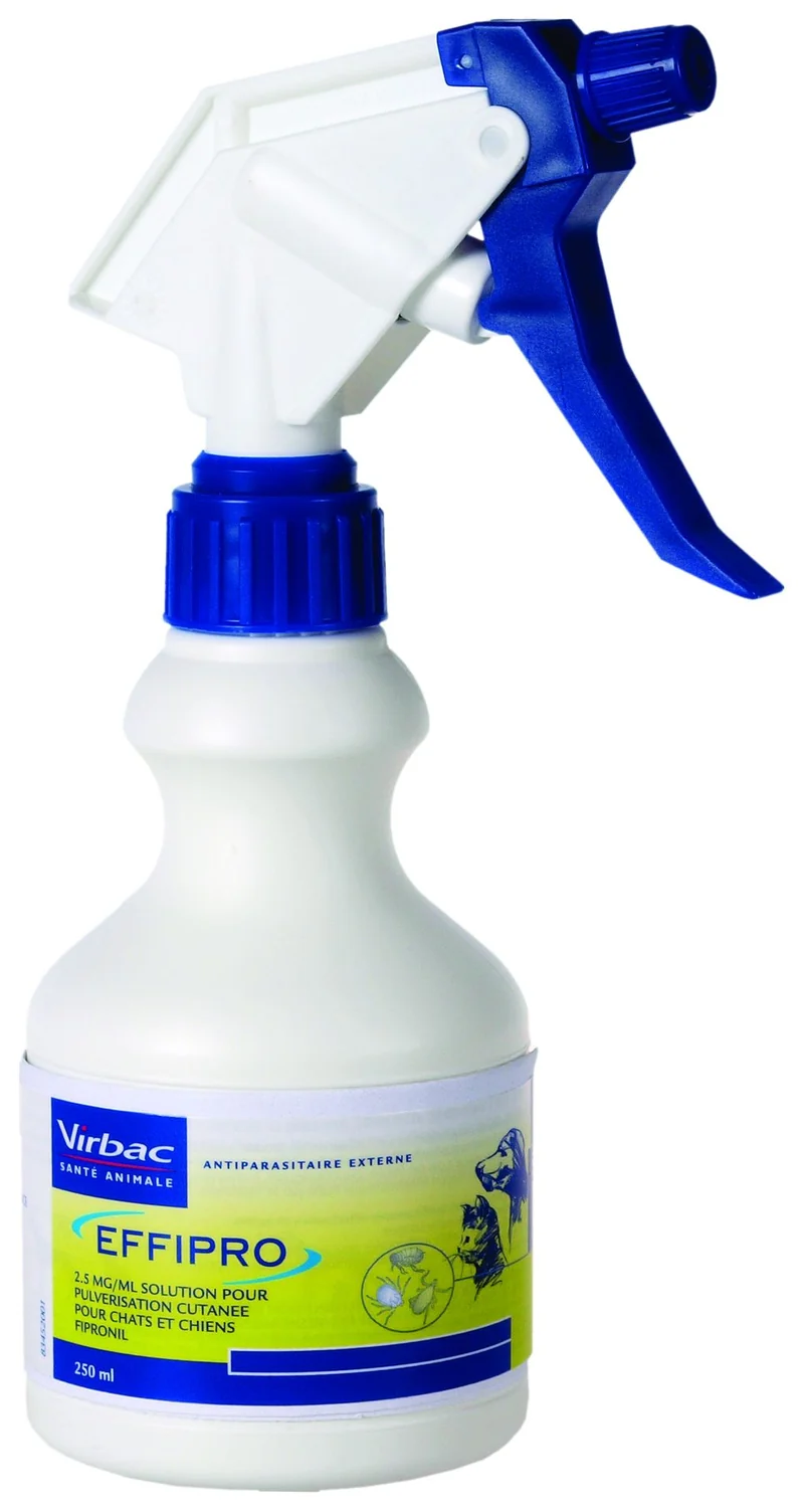 Effipro Spray Antiparassitario con Fipronil Cani e Gatti 500 ml