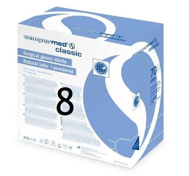 GUANTO SEMPERIT STERILE 8
