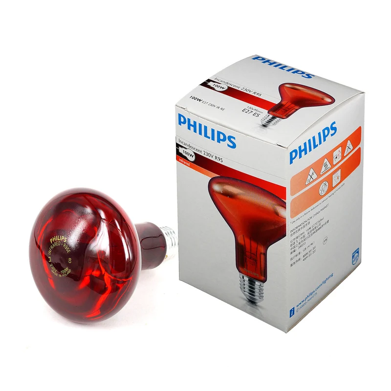 LAMPADA I/R PHILIPS PESANTE 100 W