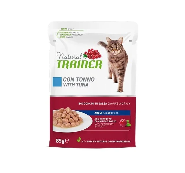 Trainer Gatto Natural Adulto Tonno 85 g