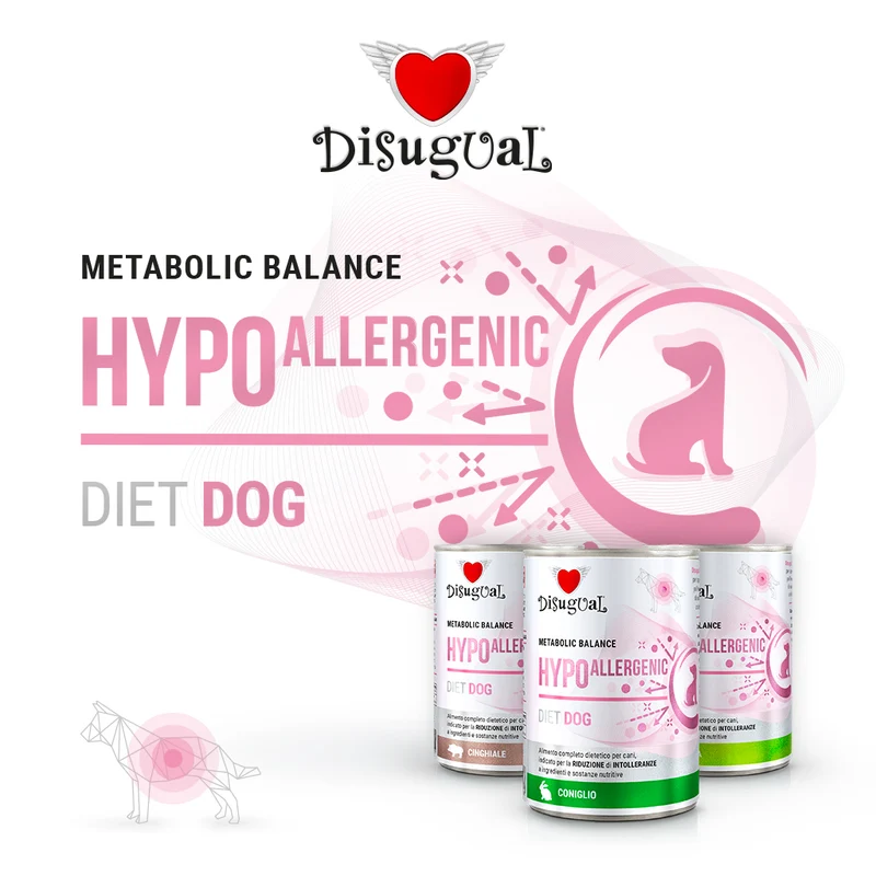 DISUGUAL CANE DIET HYPOALLERGENIC CINGHIALE 400 GR