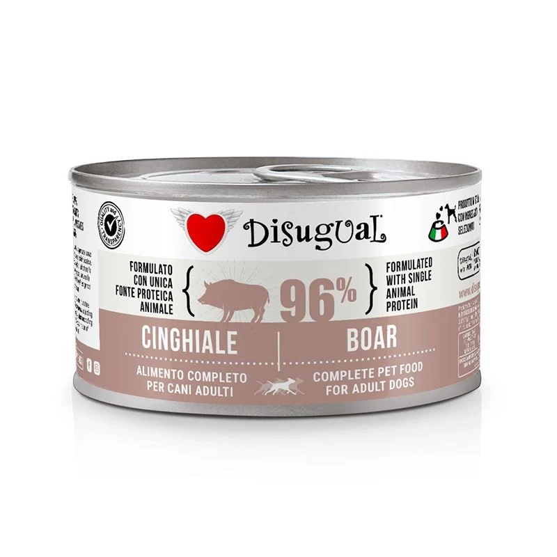 Disugual Cane Adulto Monoproteico Cinghiale Lattina 150 g
