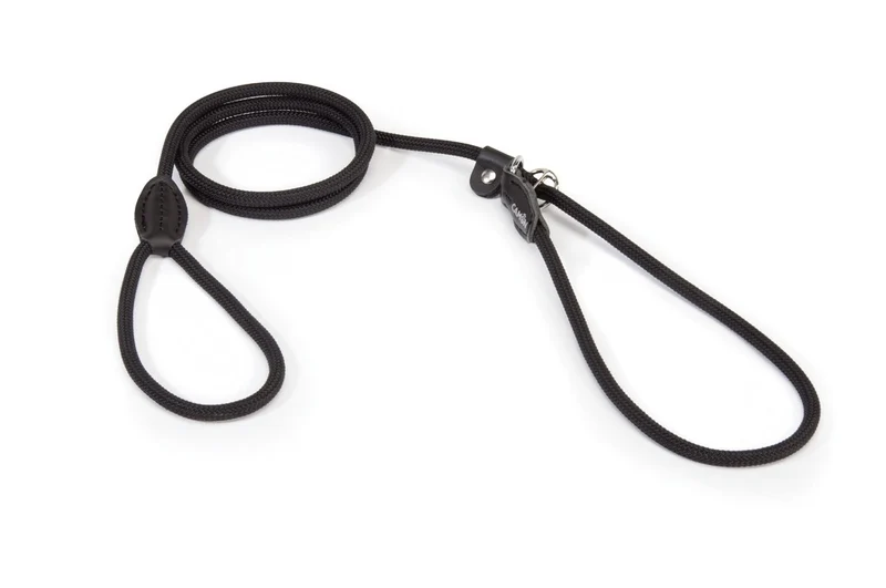 CAMON CANE GUINZAGLIO A STRANGOLO IN NYLON 11 MM x 120 CM NERO