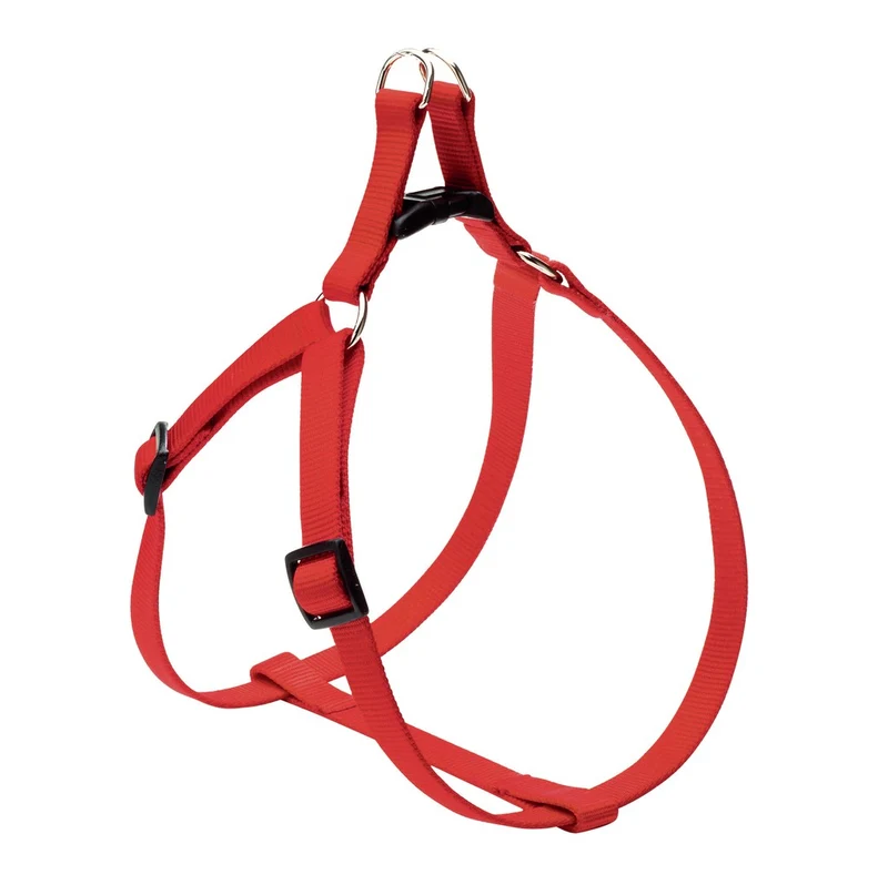 CAMON CANE PETTORINA FLASH IN NYLON N. 3 18 MM ROSSO