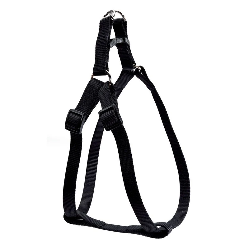 CAMON CANE PETTORINA IN NYLON N. 1 12 MM NERO