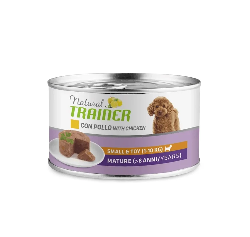 Trainer Cane Natural Mature Small & Toy Pollo 150 g