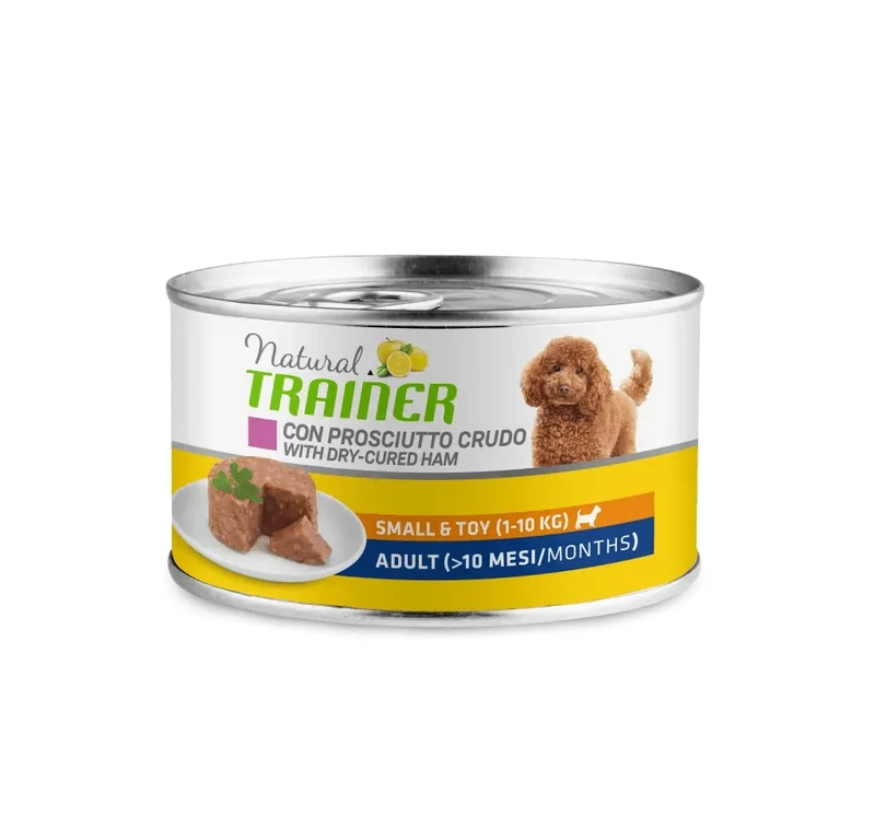 Trainer Cane Natural Adulto Small & Toy Prosciutto Crudo 150 g