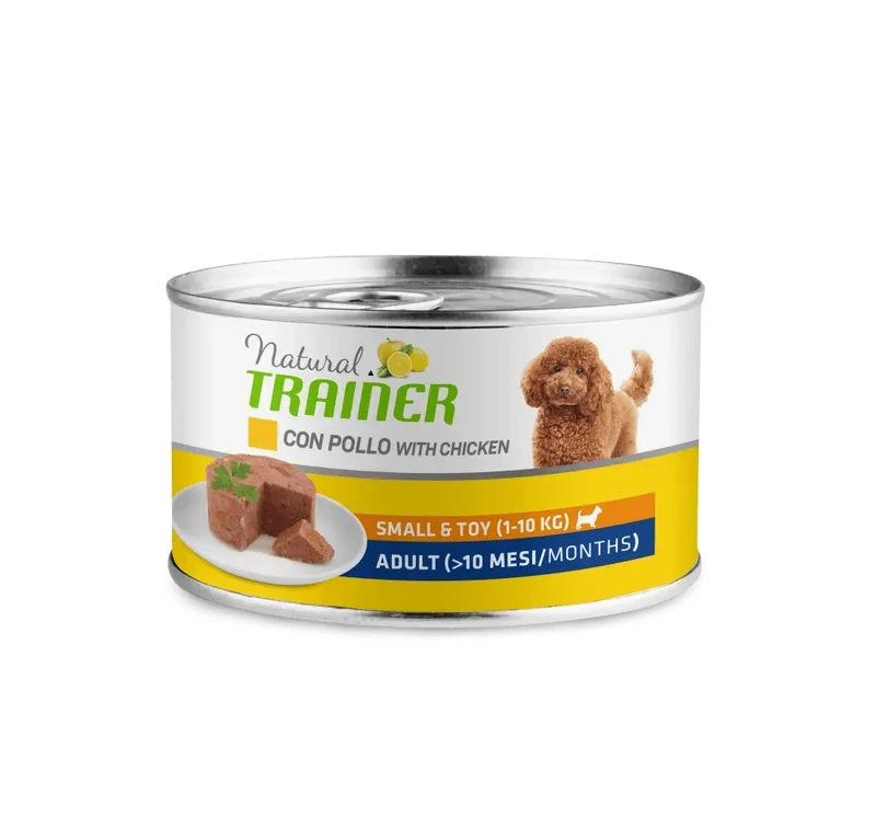 Trainer Cane Natural Adulto Small & Toy Pollo 150 g