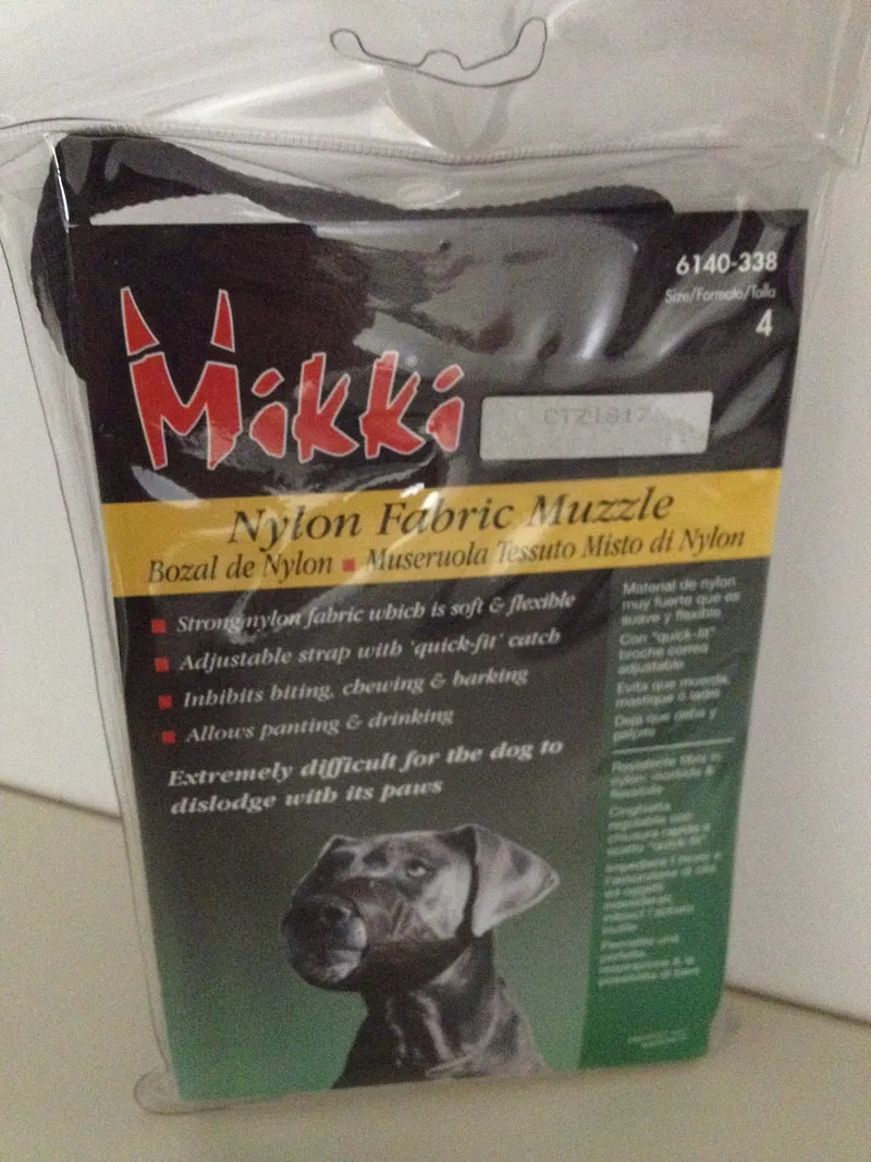 MUSERUOLA MIKKI CANE NYLON N 4-4XL