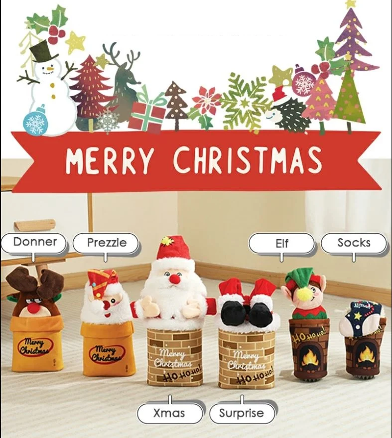 M-PETS XMAS CANE GIOCO SNACK ATTACK "DONNER"