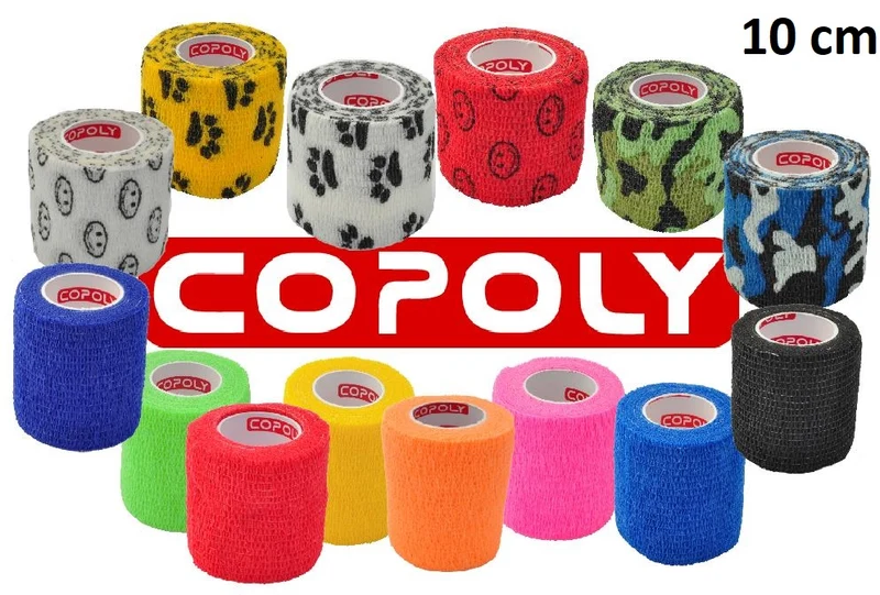 BENDA AUTOADERENTE COPOLY 10x450 CM COLORI MISTI