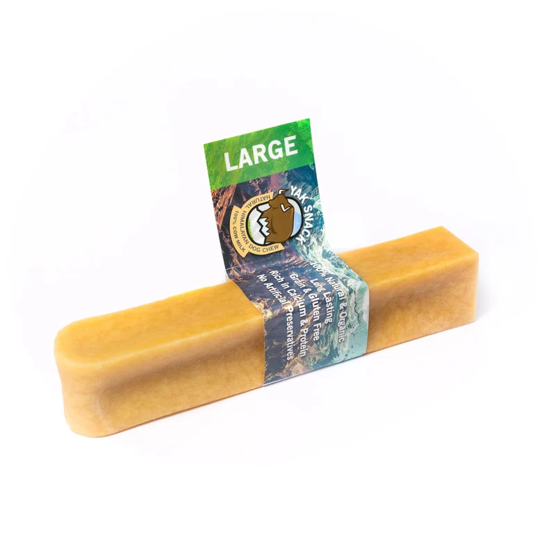 YAK SNACK CANE 100% LATTE TG. LARGE