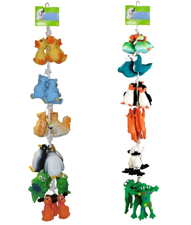 KERBL CANE GIOCO ANIMALI IN LATEX (animali assortiti)