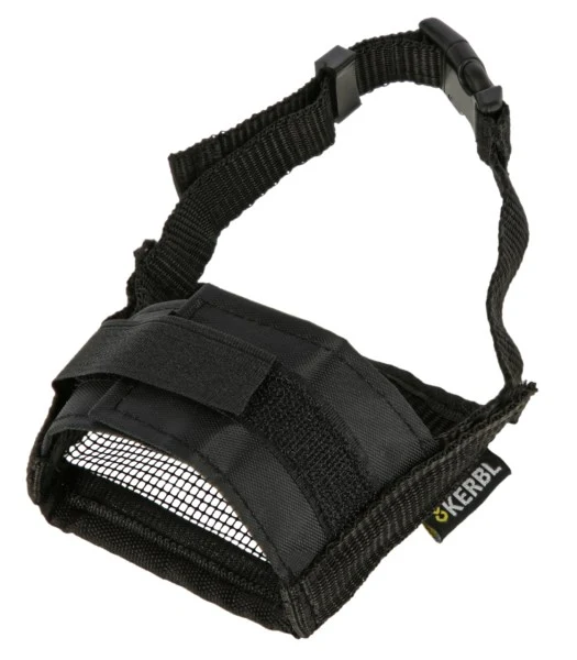 KERBL CANE MUSERUOLA IN NYLON TG. XXL 22-30 CM NERO