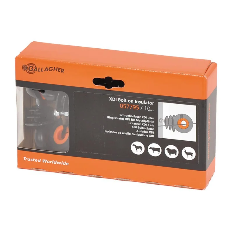 ISOLATORE AD ANELLO XDI CON BULLONE 10pz