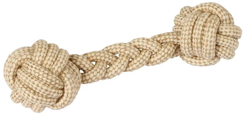 KERBL CANE GIOCO MANUBRIO IN IUTA/COTONE 25 CM