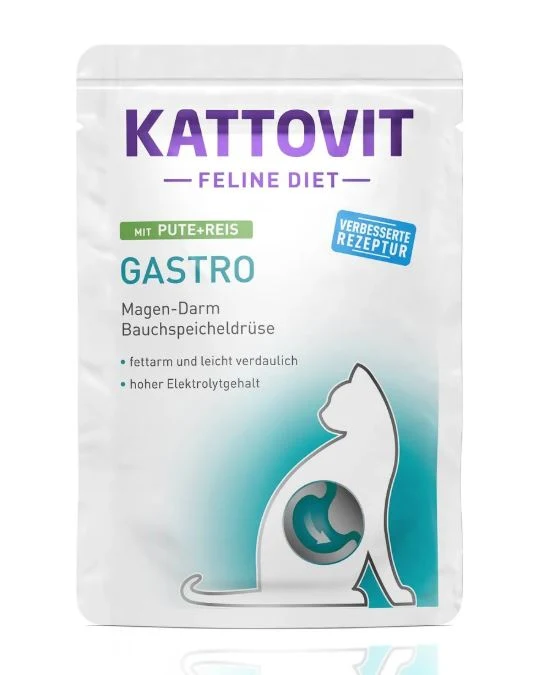 KATTOVIT GATTO DIET GASTRO TACCHINO & RISO BUSTA 85 GR