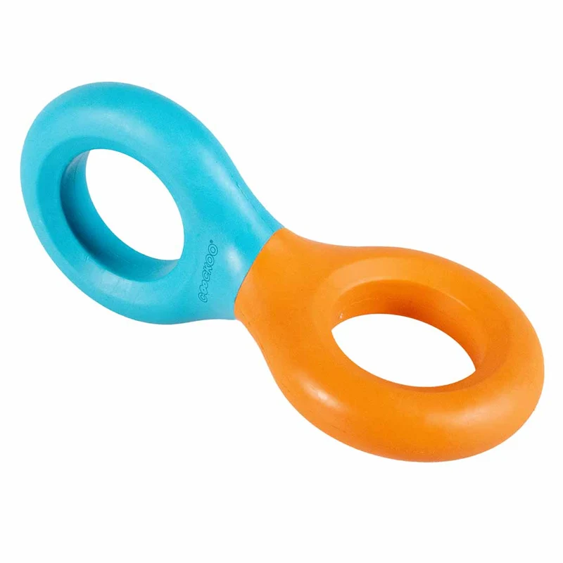 Ebi Coockoo Doodle Strong Rubber Dog Chew Toy - Blue & Orange/23x10.5x3cm