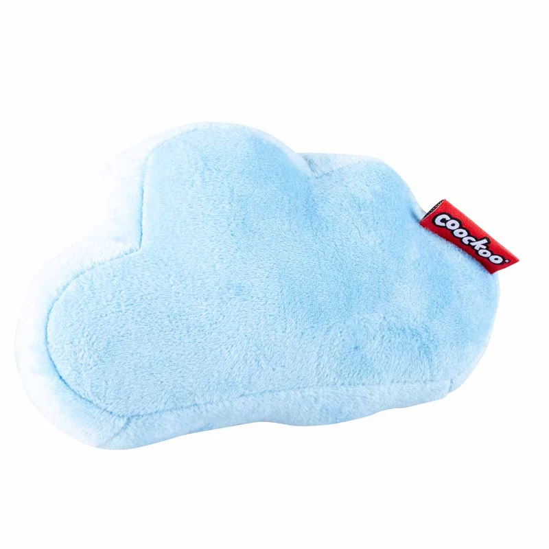 Ebi Coockoo HEAD IN THE CLOUDS Kicking Cushion Cat Toy - BLUE/17X7X10.5CM
