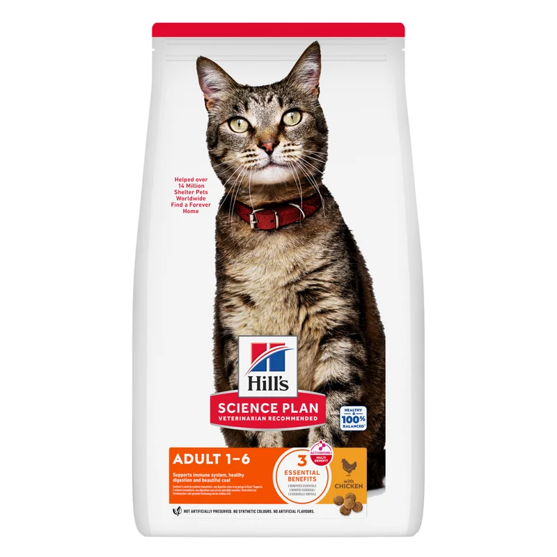 Hill's Science Plan Chicken Adult Dry Cat Food