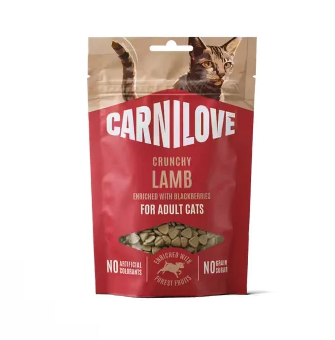 Carnilove Agnello con More Snack Croccante per Gatti