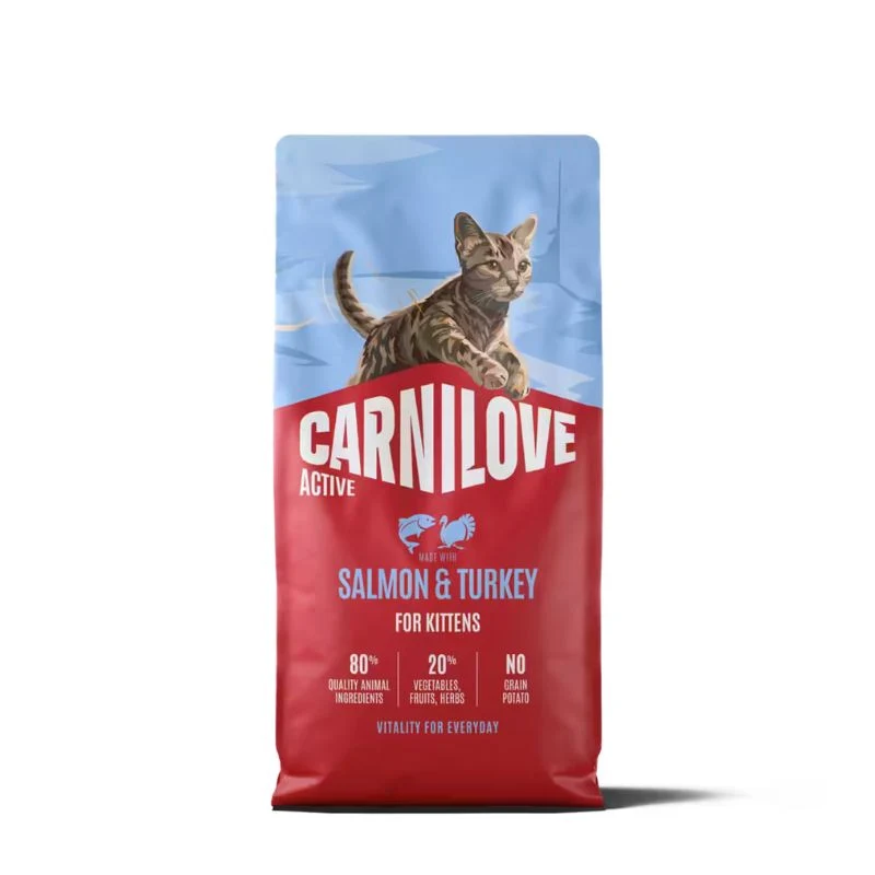 Carnilove Gatto Kitten Salmone e Tacchino