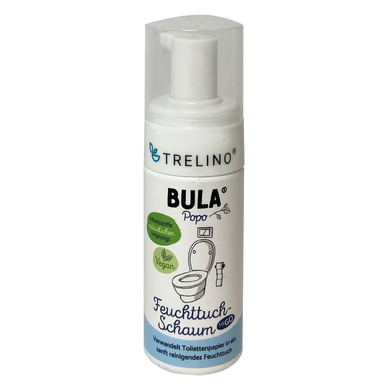 Trelino® x BULA • Butt wet wipes foam