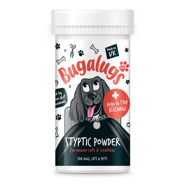 Bugalugs Styptic Powder for Minor Cuts & Scratches for Pets 50G