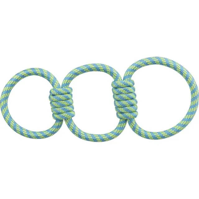 Trixie Aqua Toy Floatable Polyester Tugger Dog Toy - BLUE/42CM