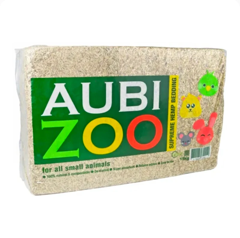 Paglia di canapa AUBIZOO da 15 kg