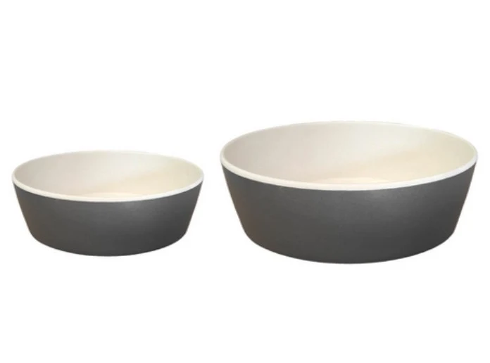 Beco Bowl Ciotola in Bambù per Cane Grigio