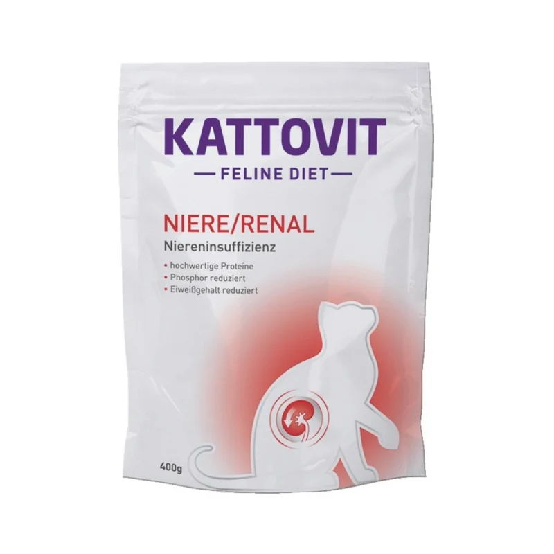 Kattovit Renal Gatto Crocchette per Gatti con Problemi Renali