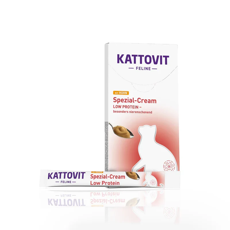 Kattovit Renal Gatto Crema Renale Snack per Problemi ai Reni Cream 6x15g