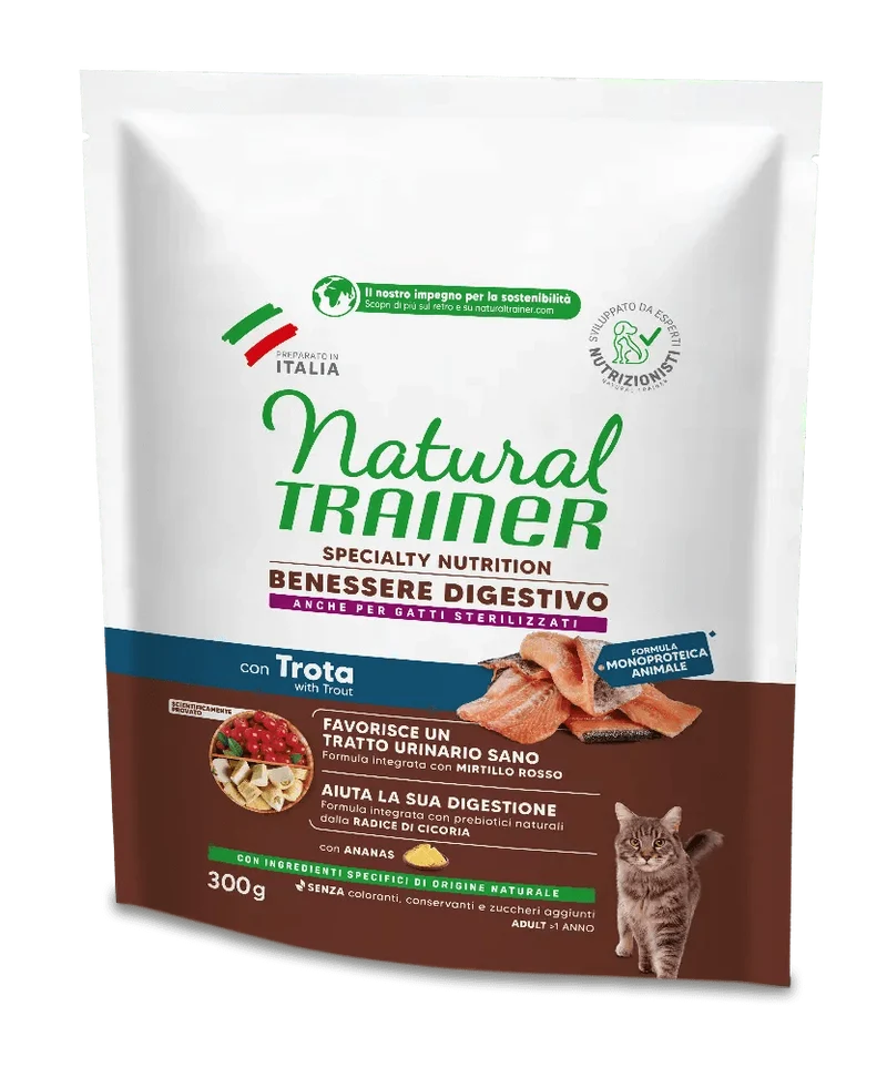 Natural Trainer Benessere Digestivo Trota 300gr