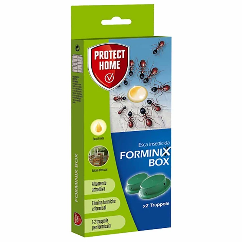 Esca formiche Forminix Box Verde con miele di bosco