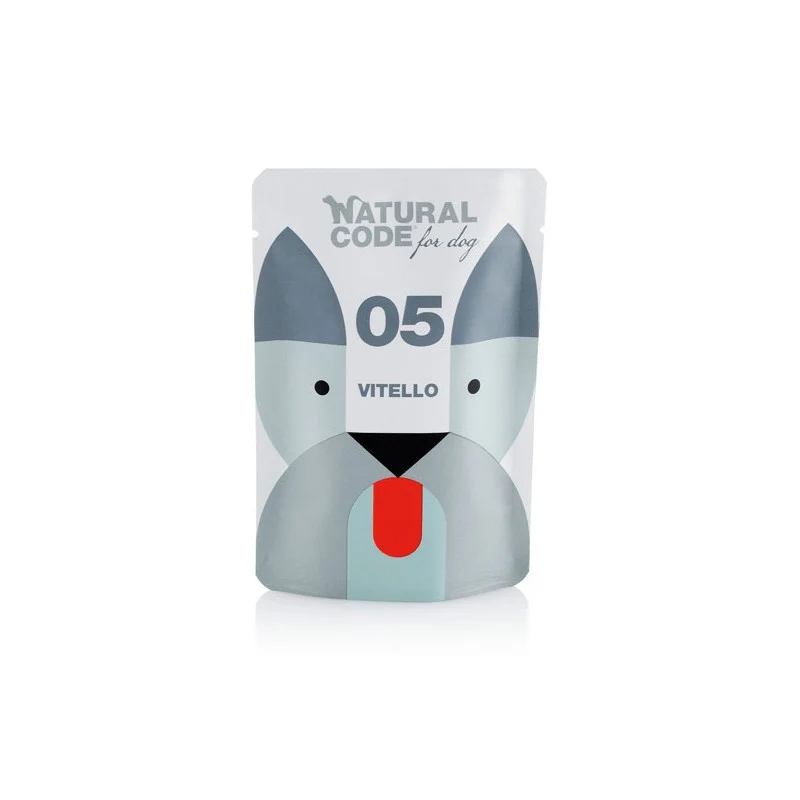 Natural Code 05 Veal Soft Jelly Wet Dog Food - 100G