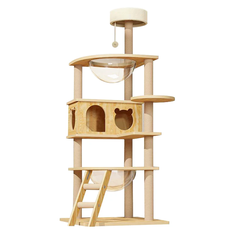 Regalia Hillsborough Cat Tree Tower & Scratch Post 40x50x145cm