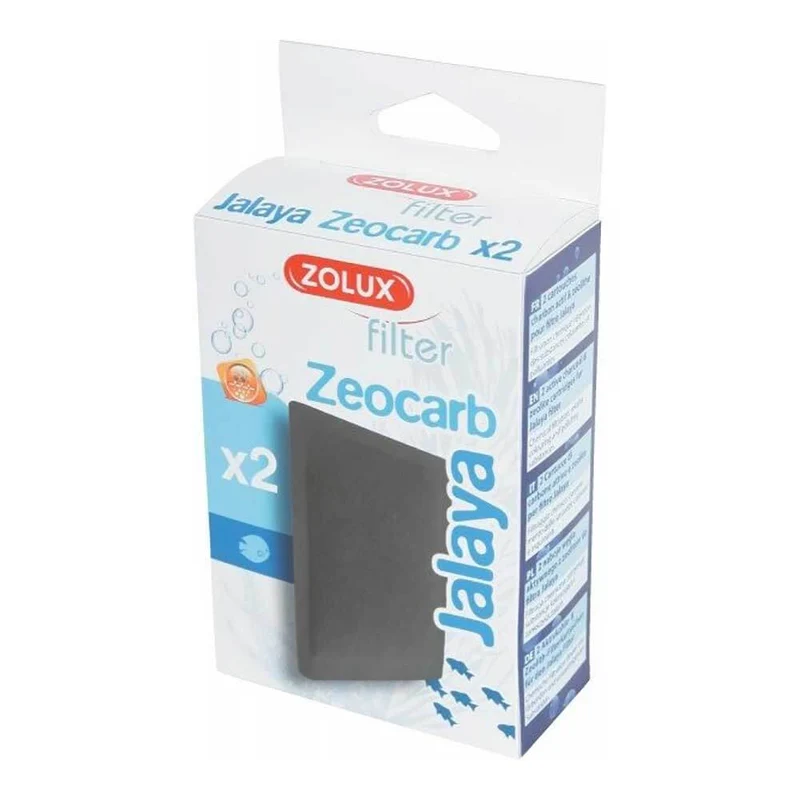 Cartuccia per filtro al carbone Zerocarb Jalaya Zolux 2pezzi